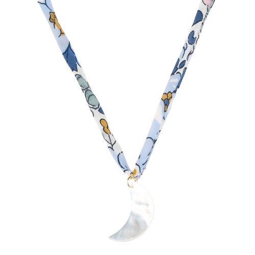 Liberty Mother Of Pearl Charm Necklace