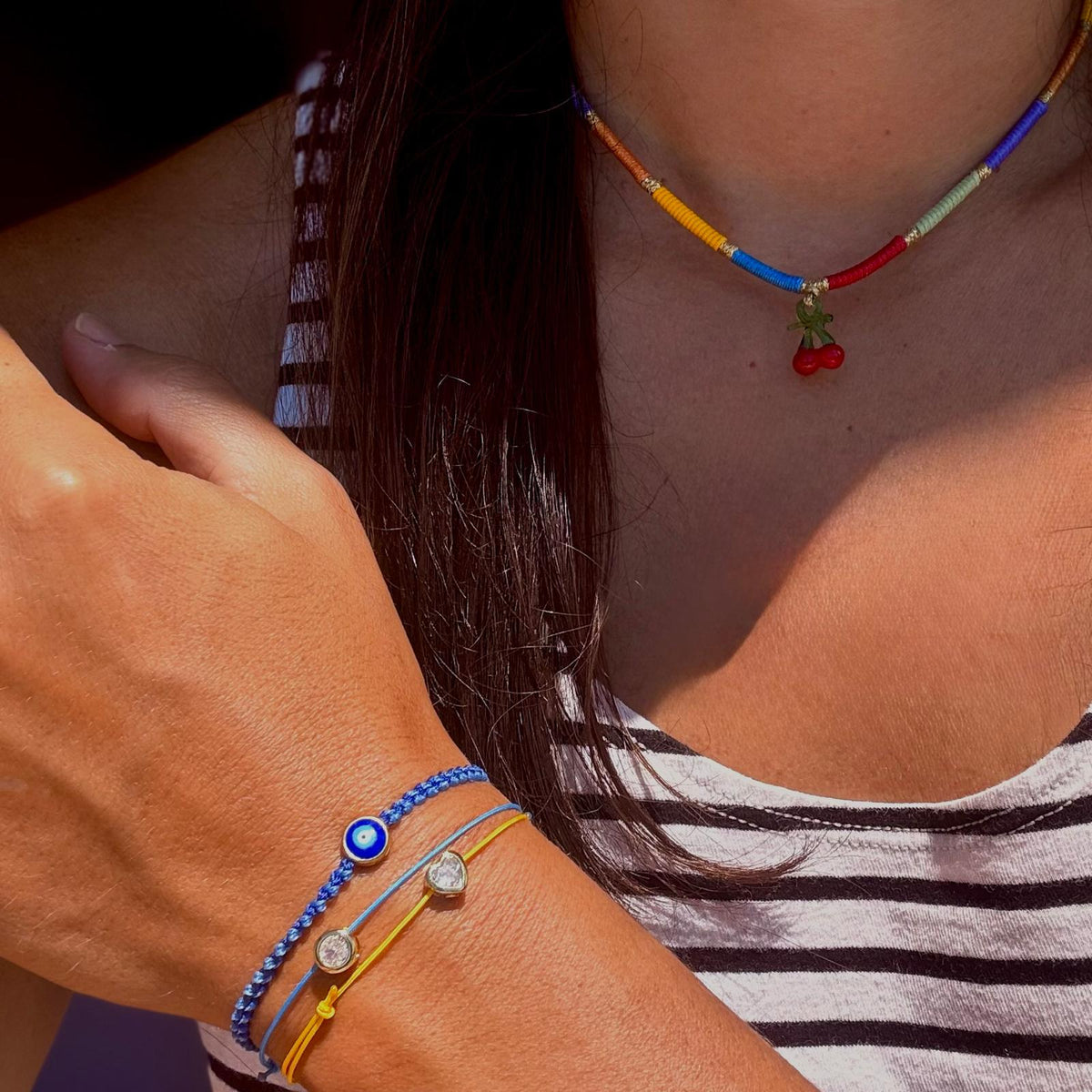 Presley Evil Eye Braided Bracelet