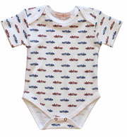 Red Cobra Car S/s Onesie