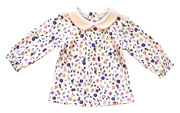 Clementine Garden Floral Top