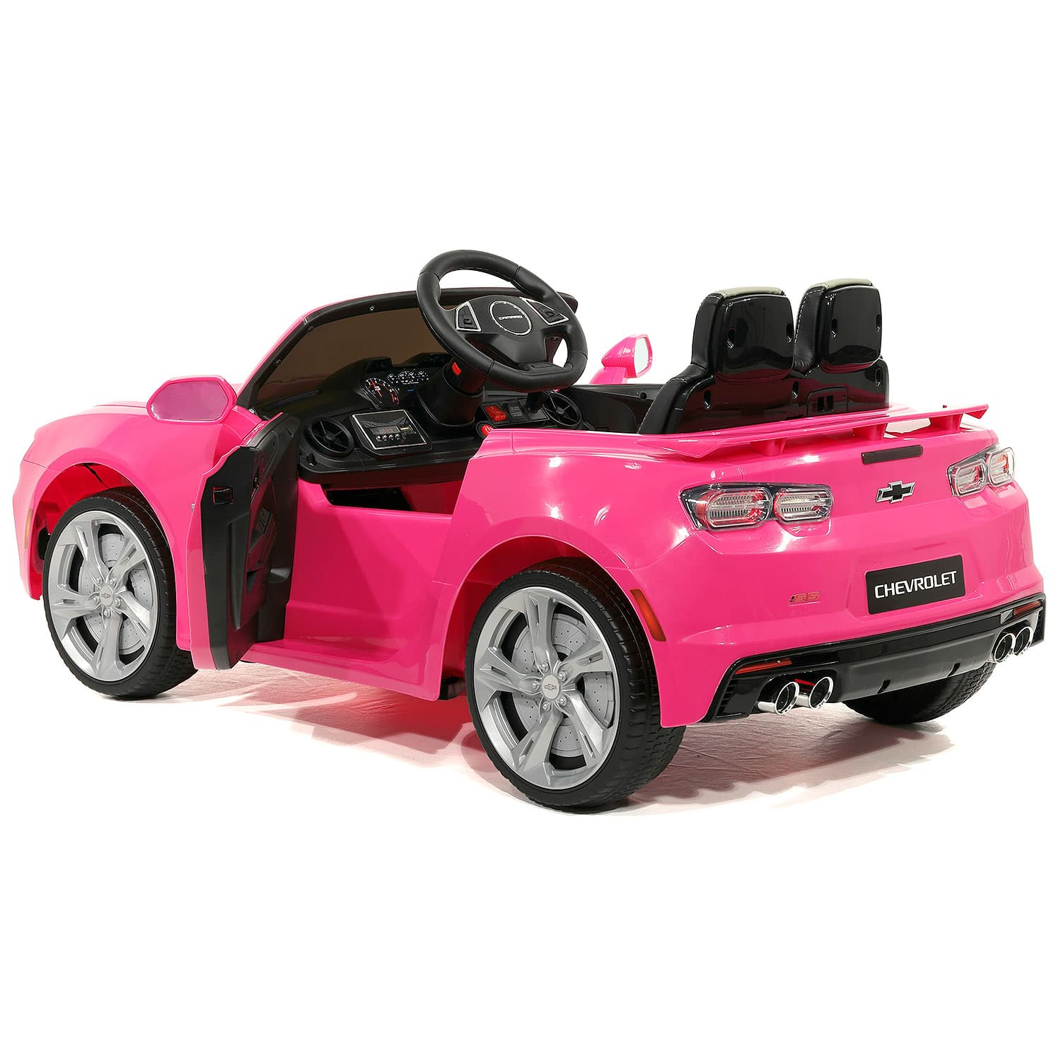 Chevrolet Camaro Ss 12v Kids Ride-on Car With Parental Remote Control | Pink