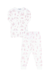 Pink London Toile Pajamas