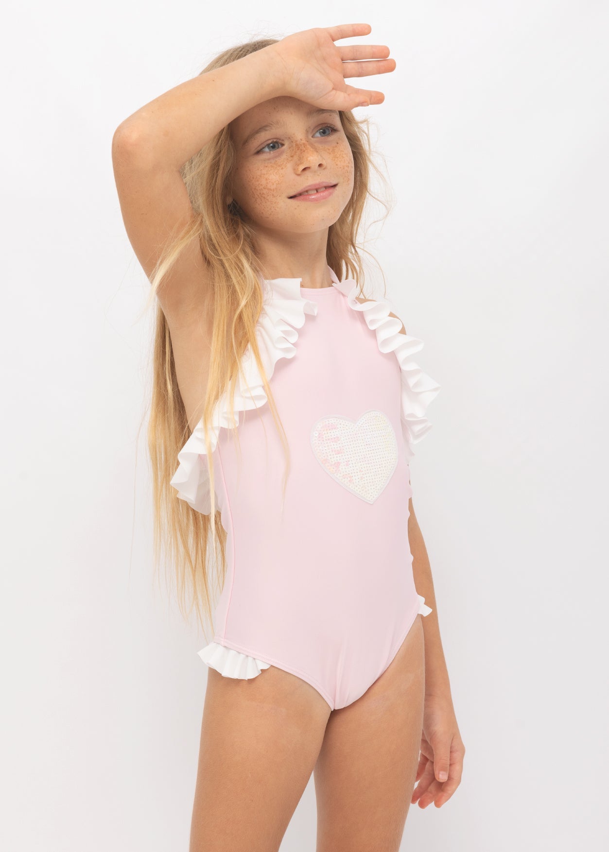 Pink Heart Swimsuit