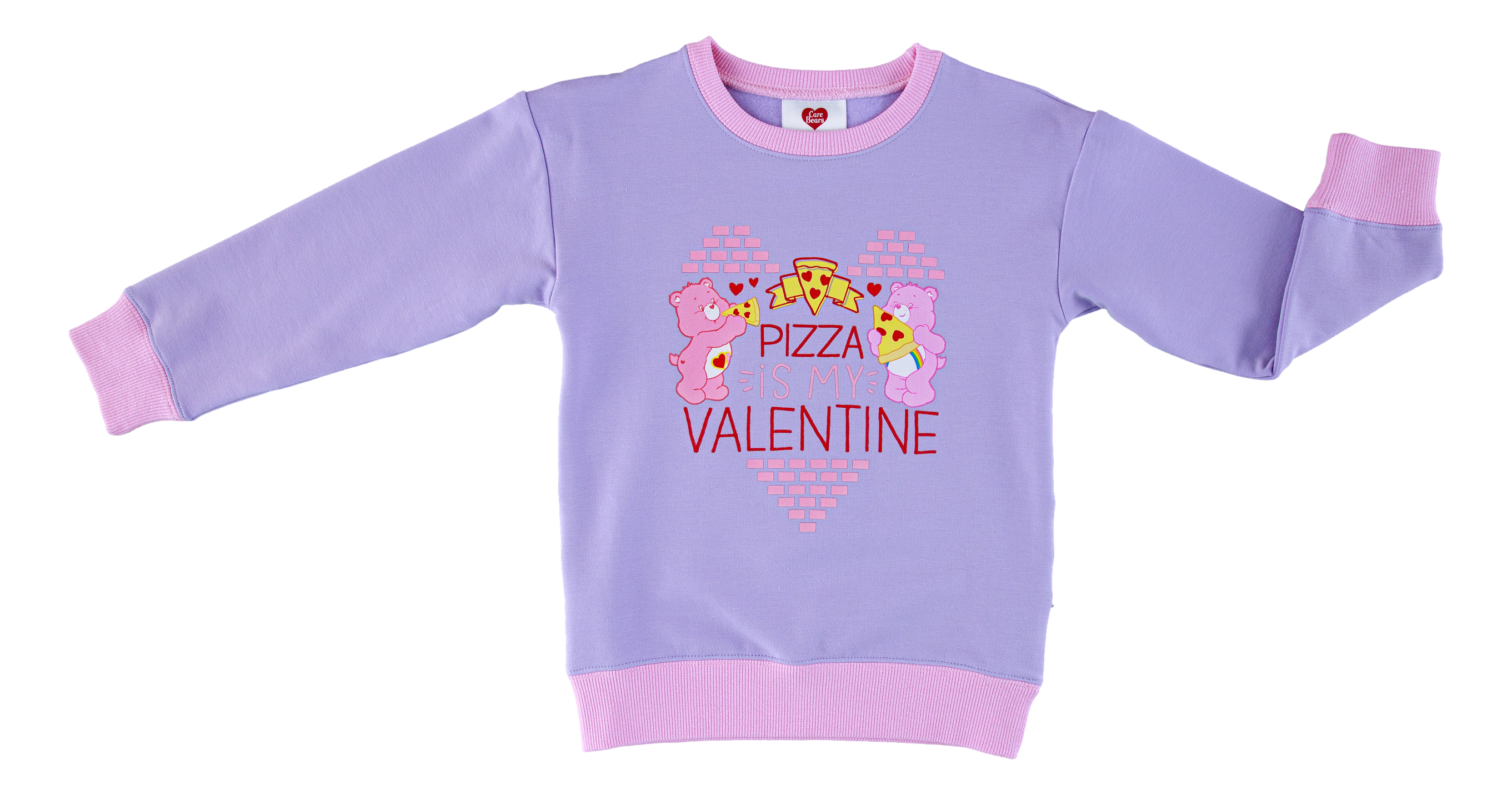 Care Bears™ Pizza Valentine Crewneck Sweatshirt