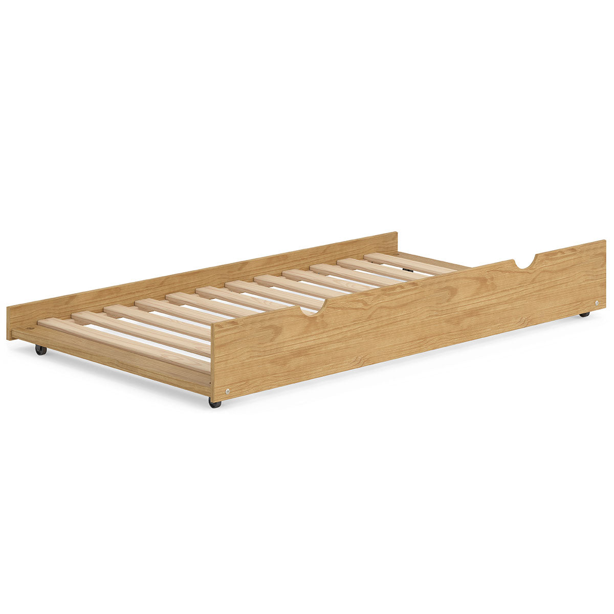 P'kolino Wood Trundle Twin Bed - Natural