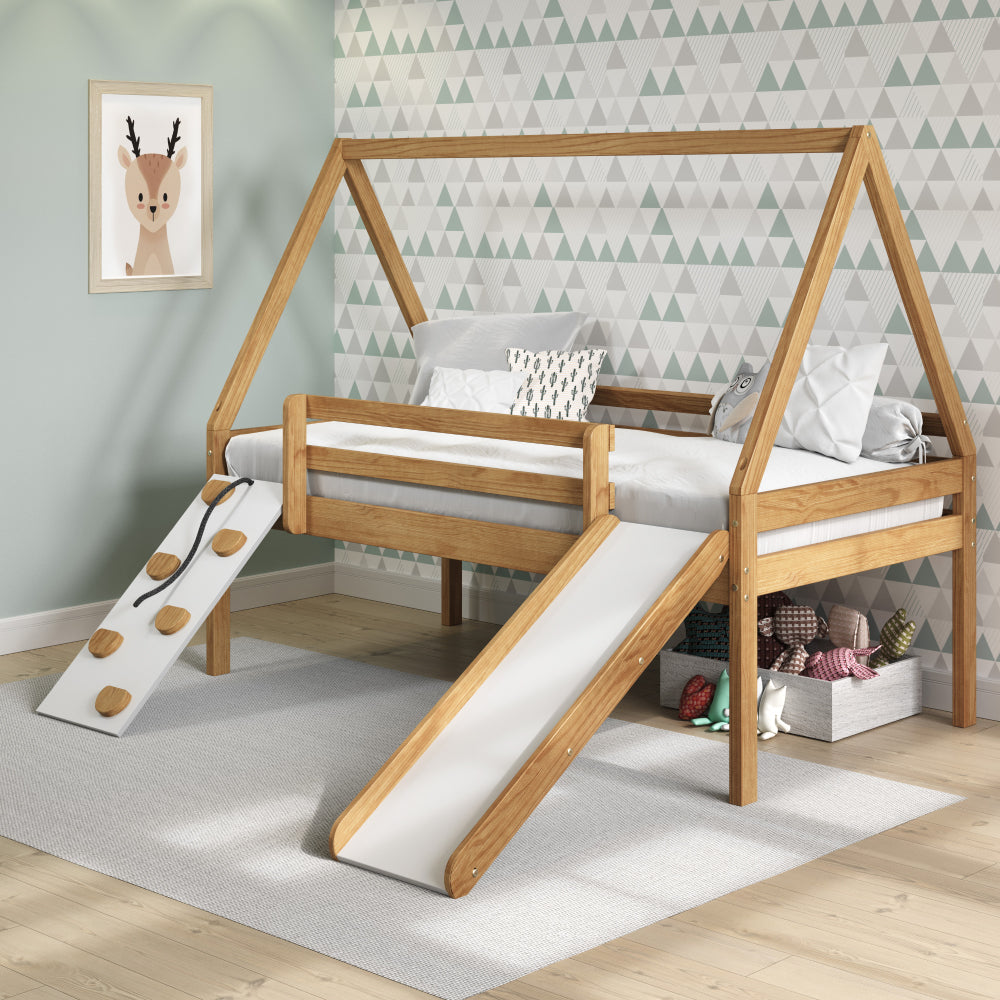 Casita Kids House Play Wood Montessori inspired Twin Bed