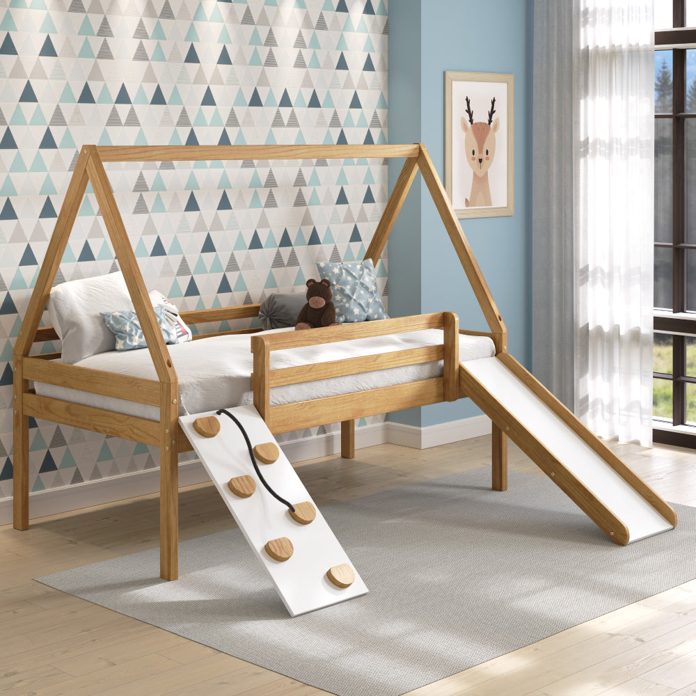 Casita Kids House Play Wood Montessori inspired Twin Bed