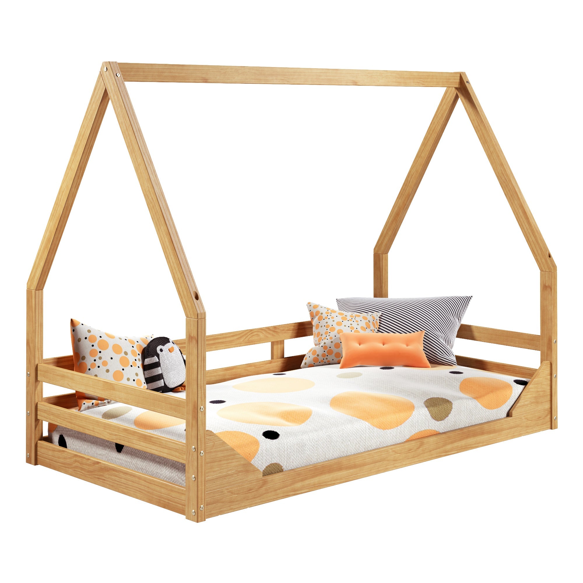 Casita Kids Montessori inspired Wood Floor Twin Bed