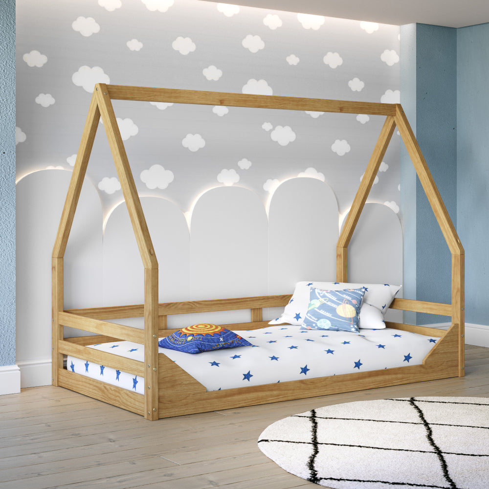 Casita Kids Montessori inspired Wood Floor Twin Bed