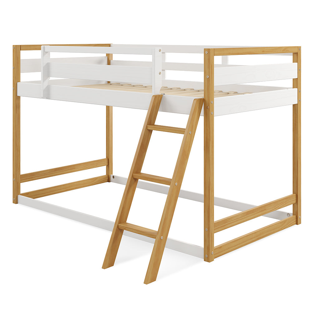 P'kolino Quadra Bunk Bed - White and Natural