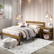Urban Oak Full Bed - Natural Oak