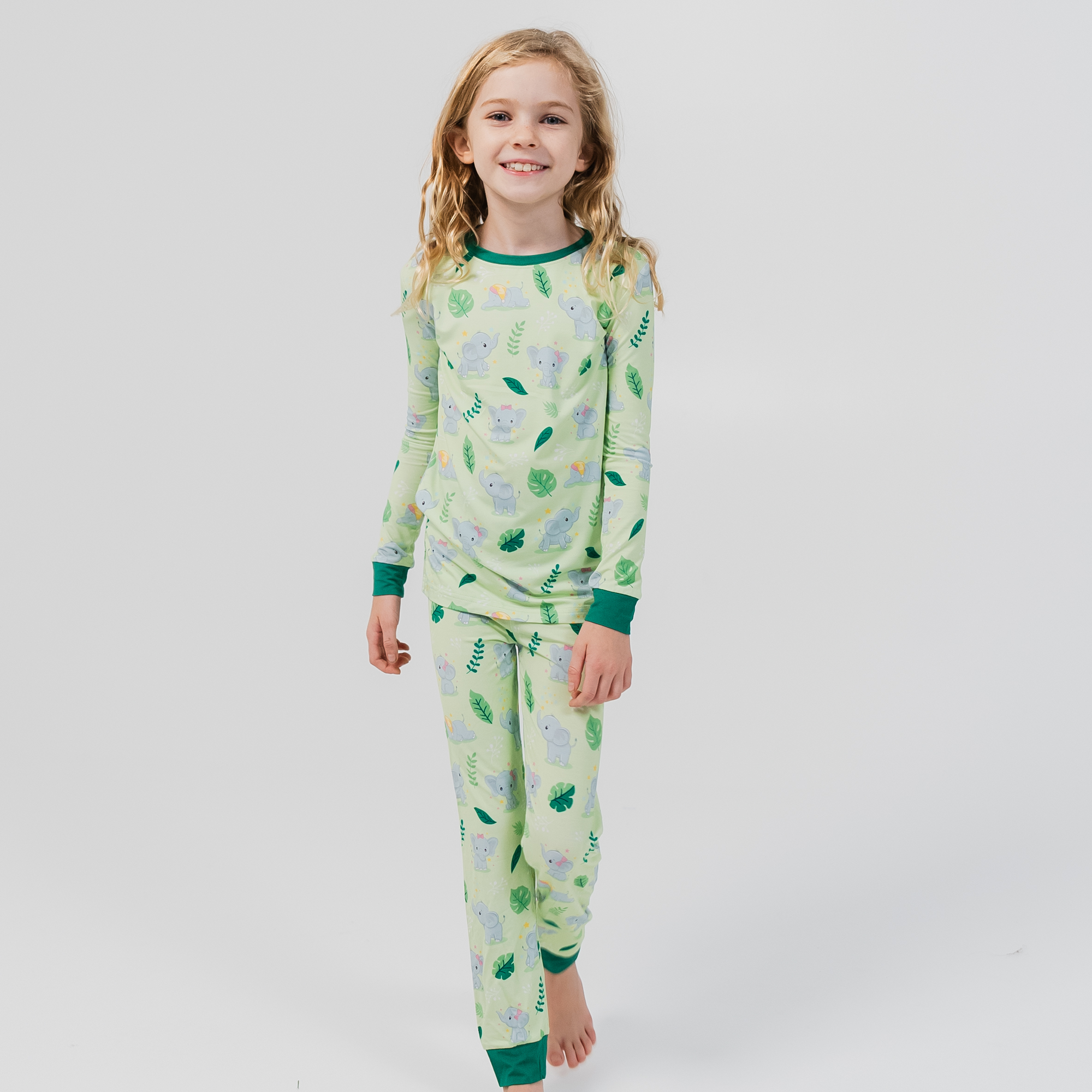 Playfully Strong Long Sleeve Pajamas
