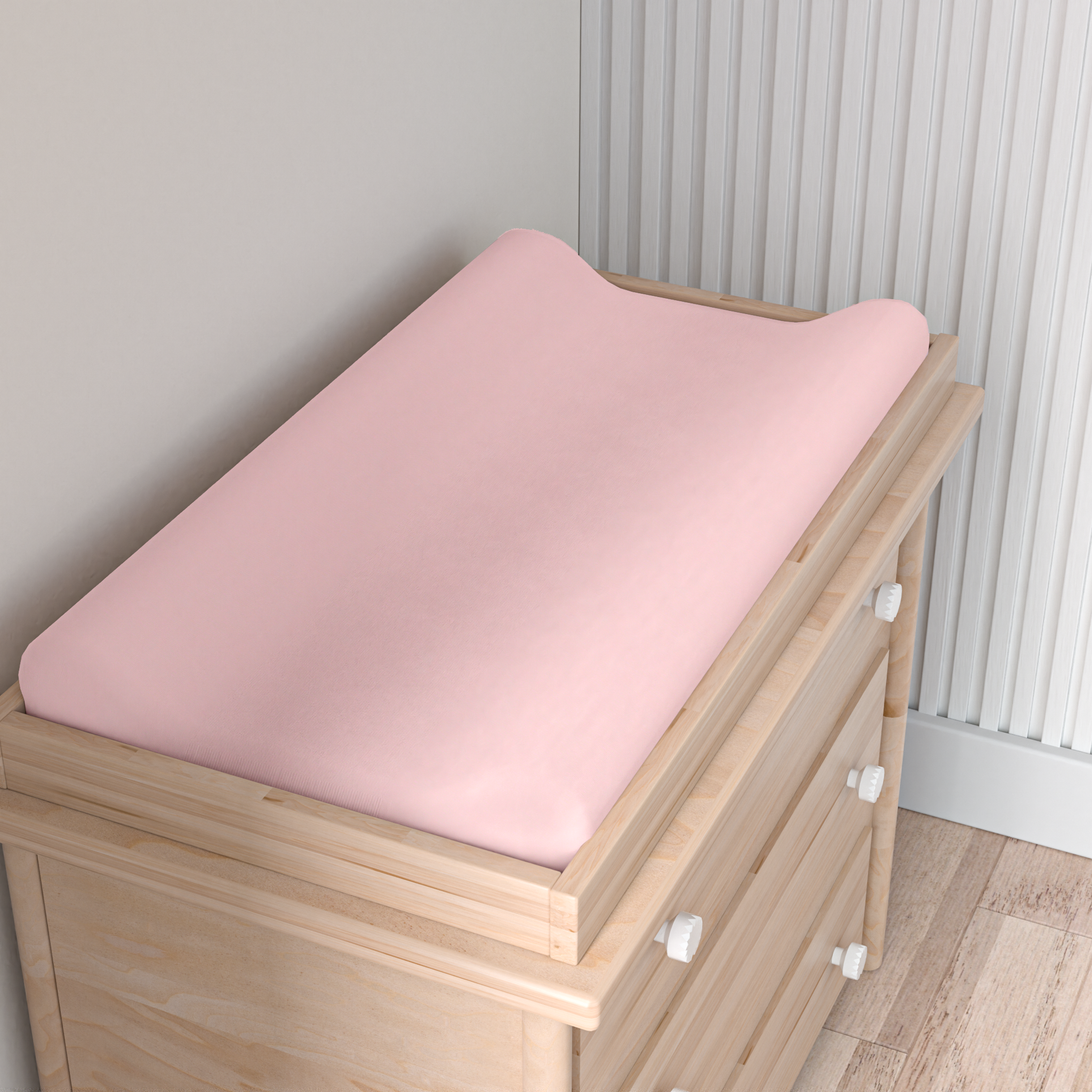 Bassinet Sheet / Changing Pad Cover - Dusty Pink