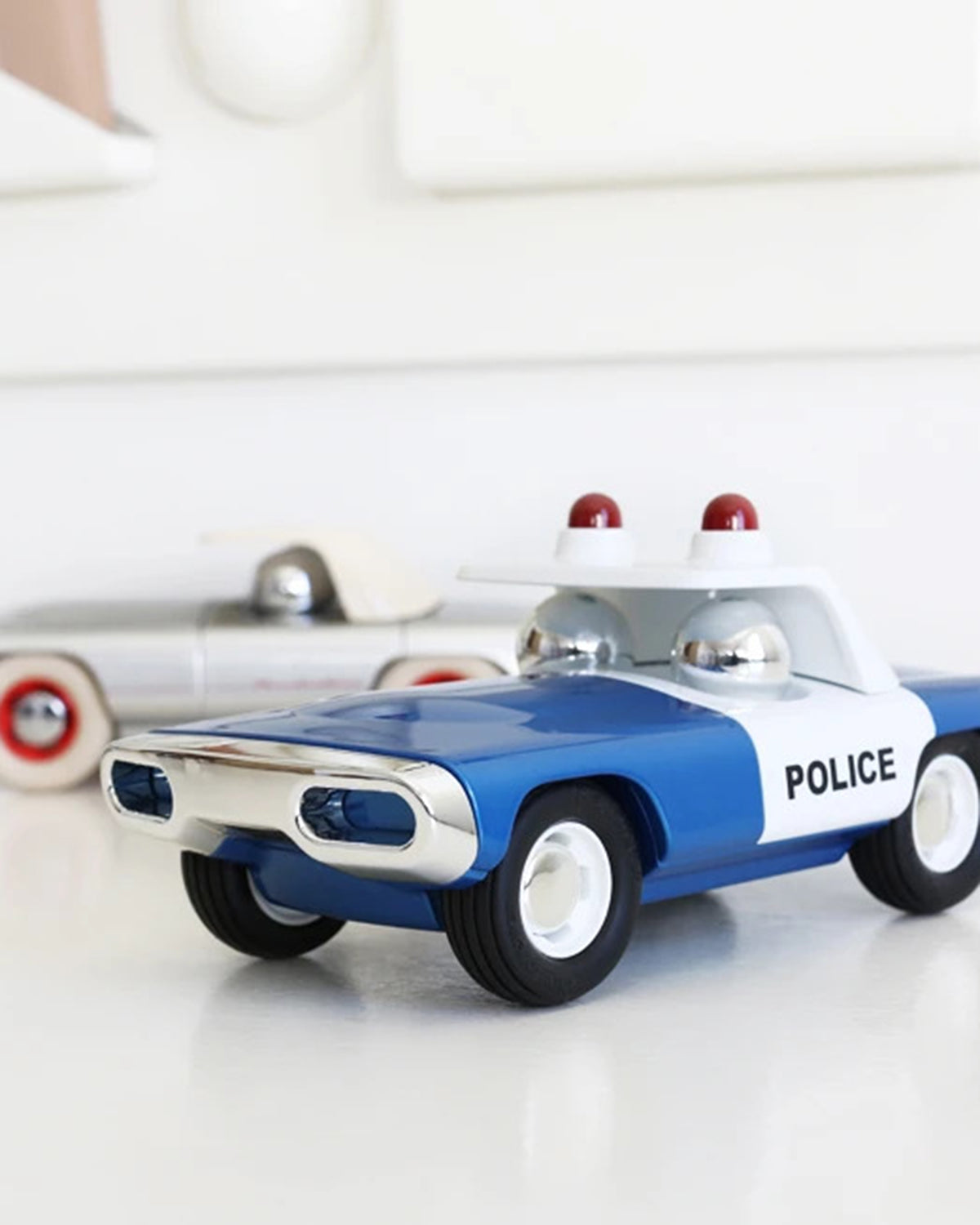 Car Maverick Heat Police Blue