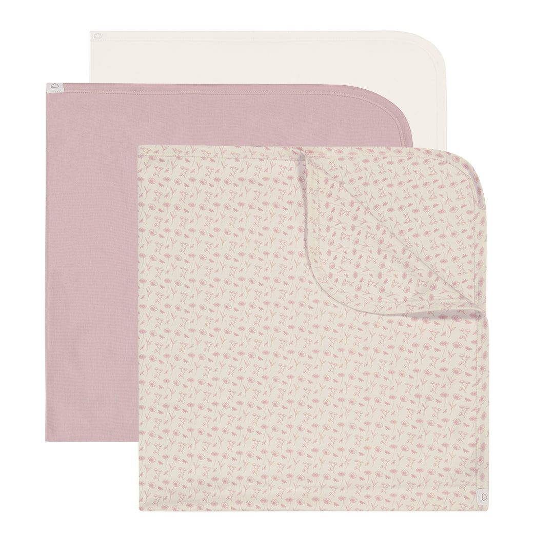 Receiving Blanket - Dusty Pink