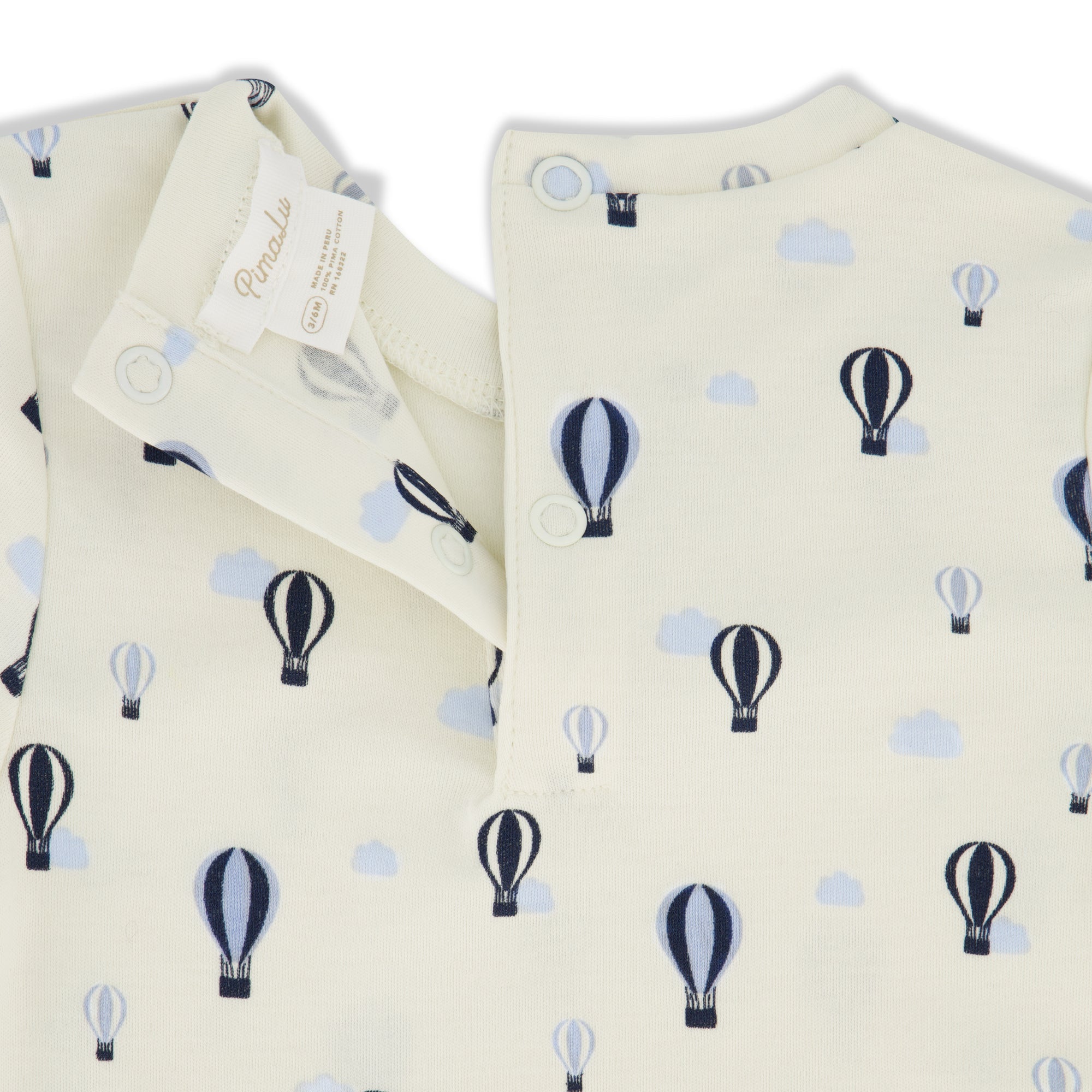 Two Piece Set - Balloons And Clouds