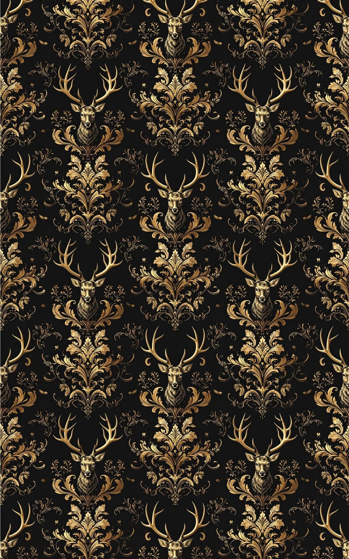 Gilded Winter Majesty Wrapping Paper