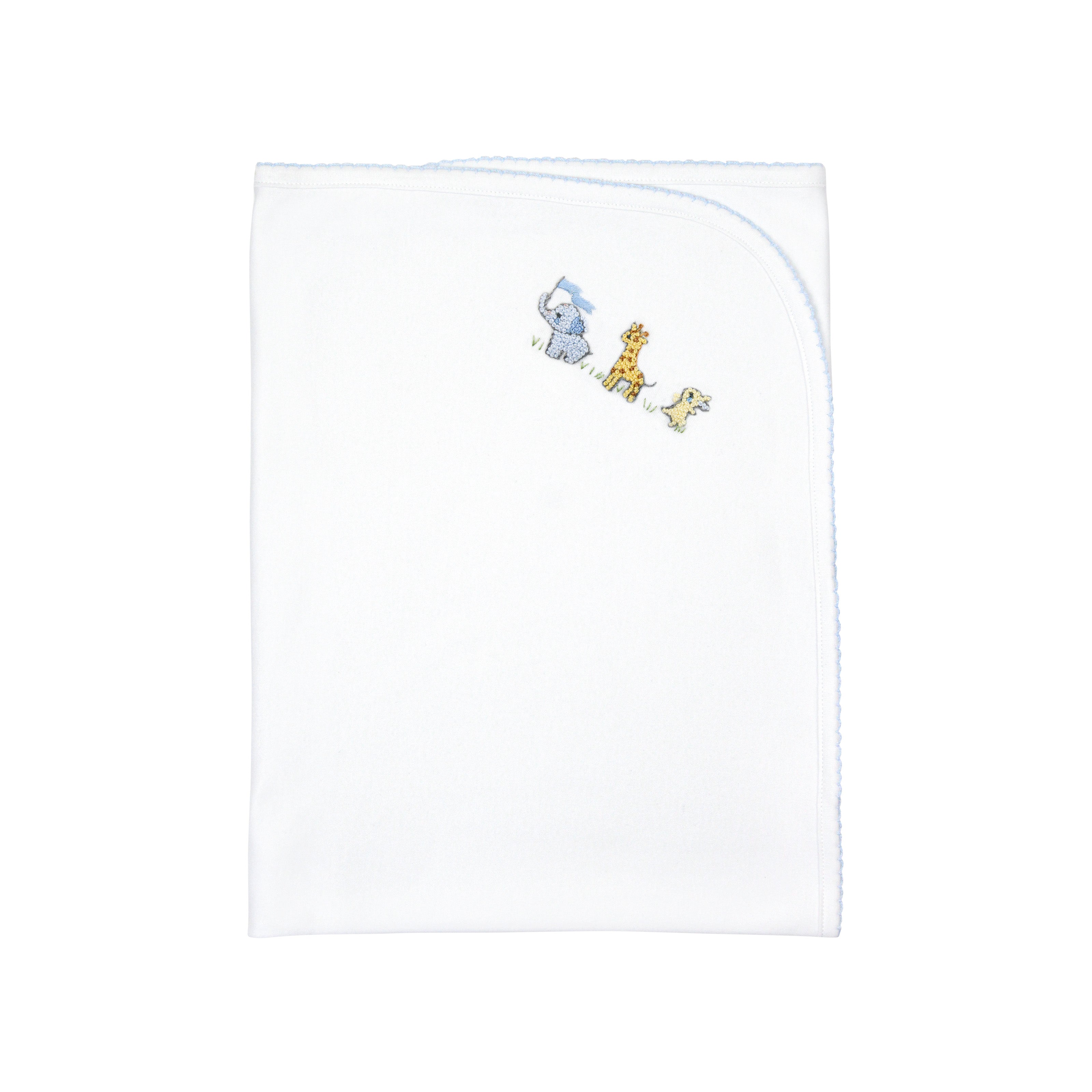 Baby Animals Embroidery Set 4 Pieces | Baby Boy
