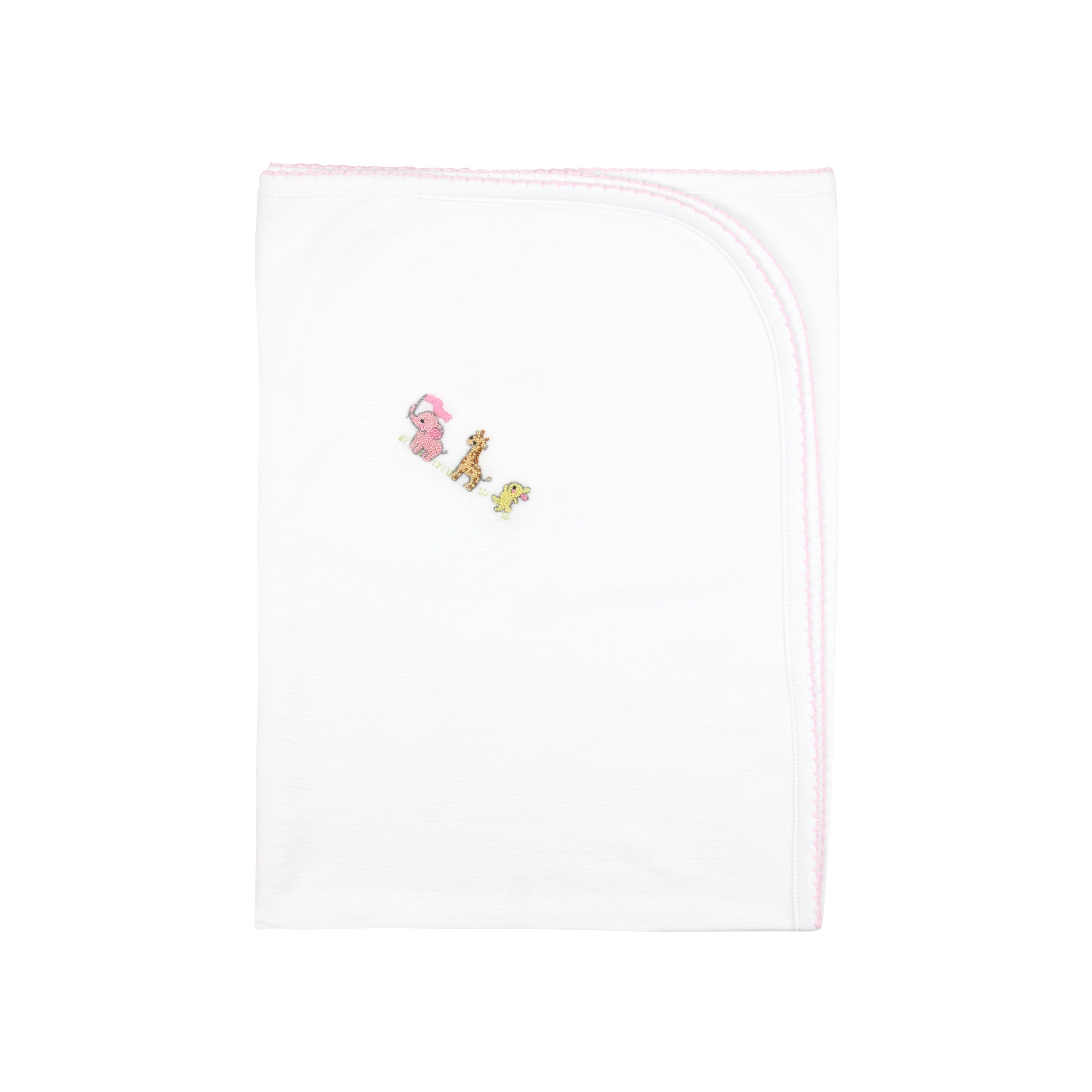 Baby Animals Embroidery Set 4 Pieces | Baby Girl