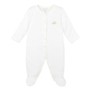 Bath Time Embroidery Footie | Baby Unisex