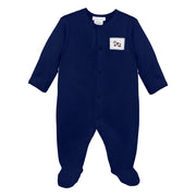 Polo Game Embroidery Footie | Baby Boy