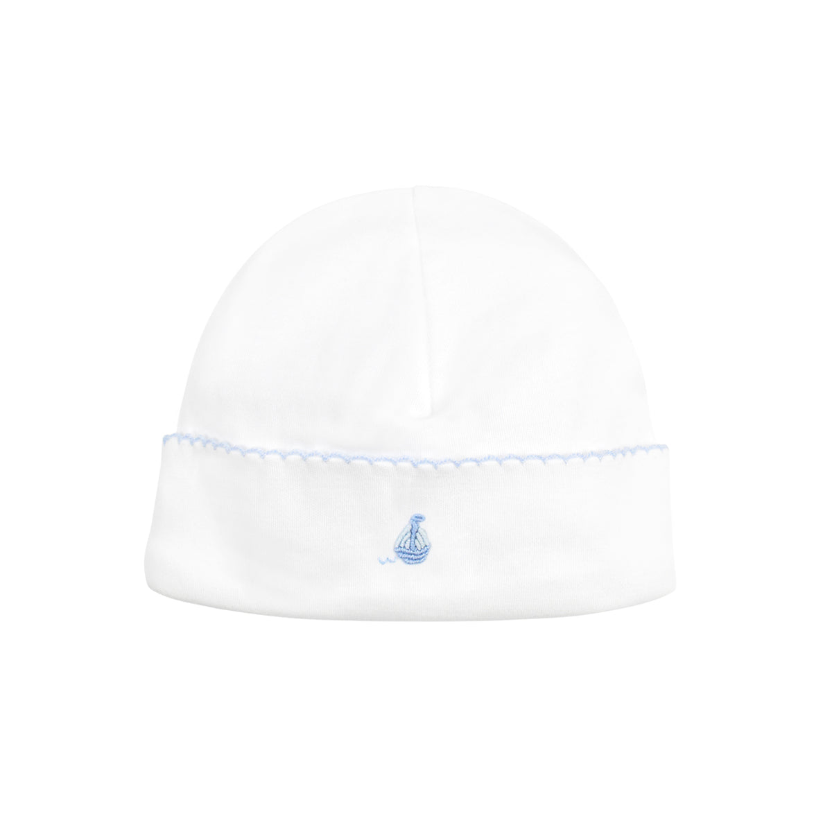 Graceful Sailboats Embroidery Set 4 Pieces | Baby Boy