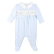Collection Smock Embroidery Footie | Baby Boy