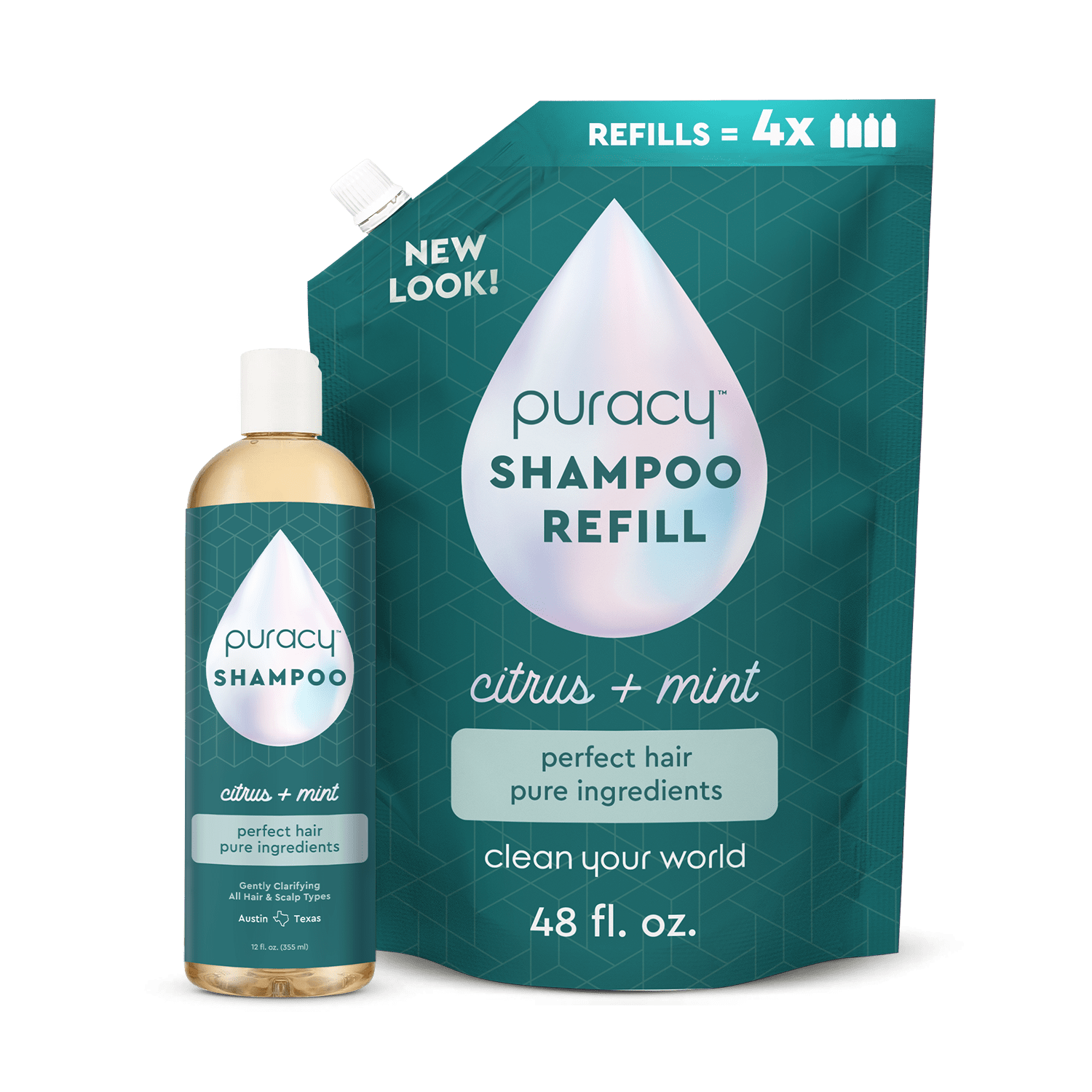 Shampoo (sulfate/paraben/silicone-free)
