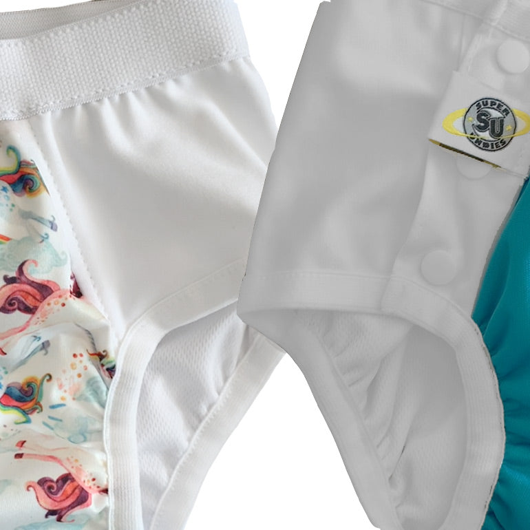 The 3-in-1 Waterproof Undies; A Diaper, Trainer And Swim Diaper In 1
