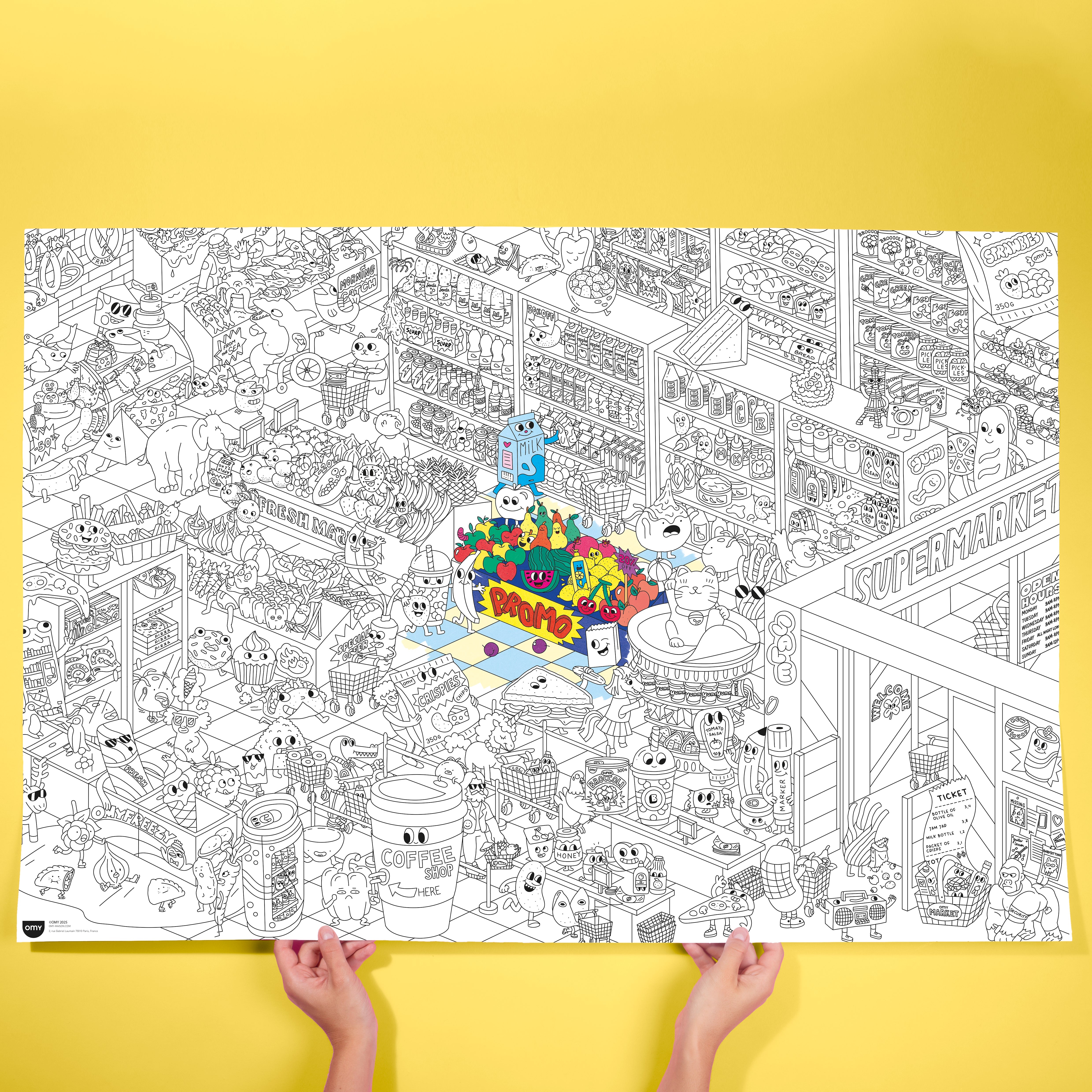 Supermarket - Giant Poster