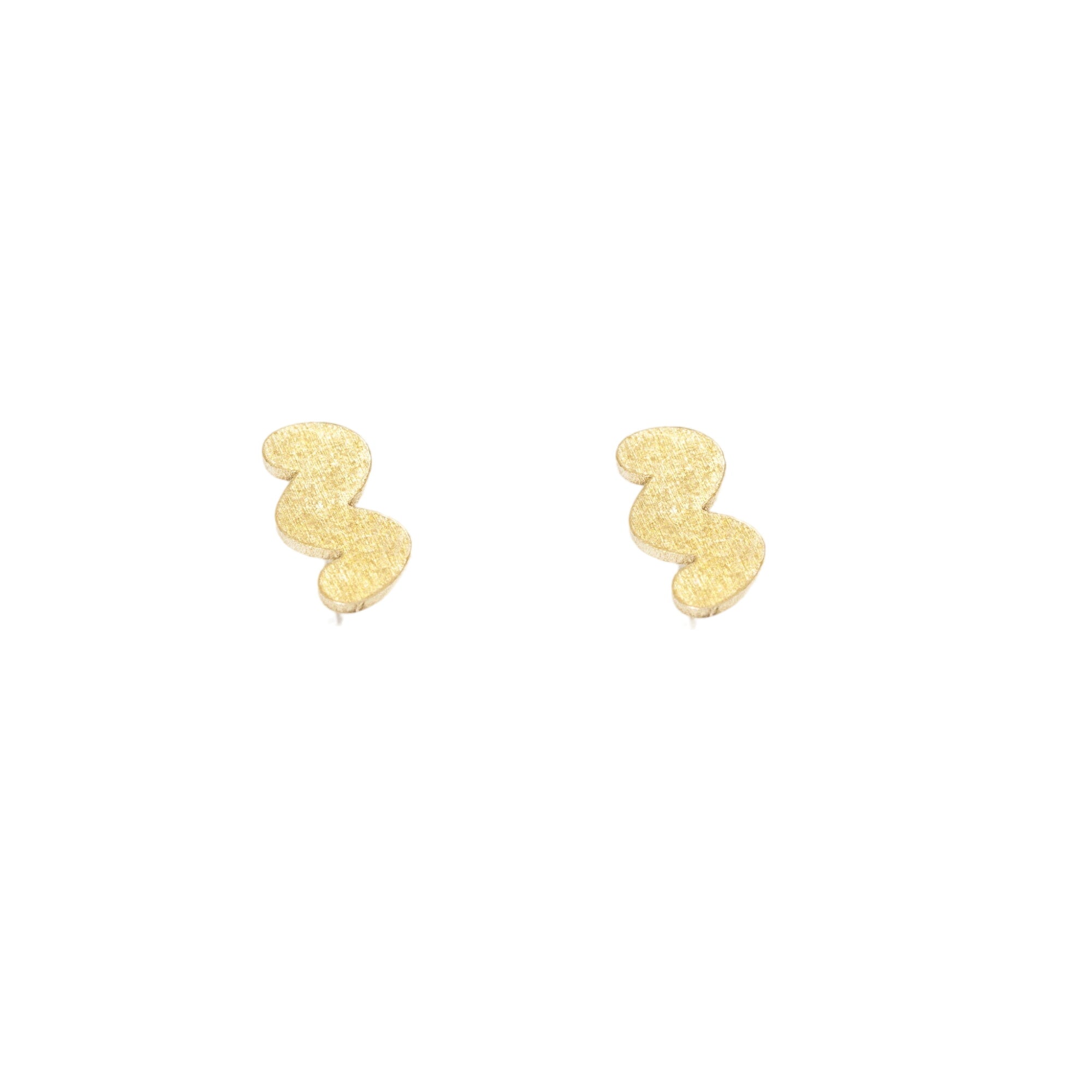 Squiggle Post Earrings