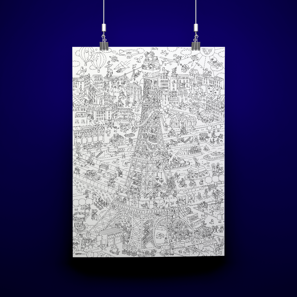 Eiffel Tower - Giant Poster