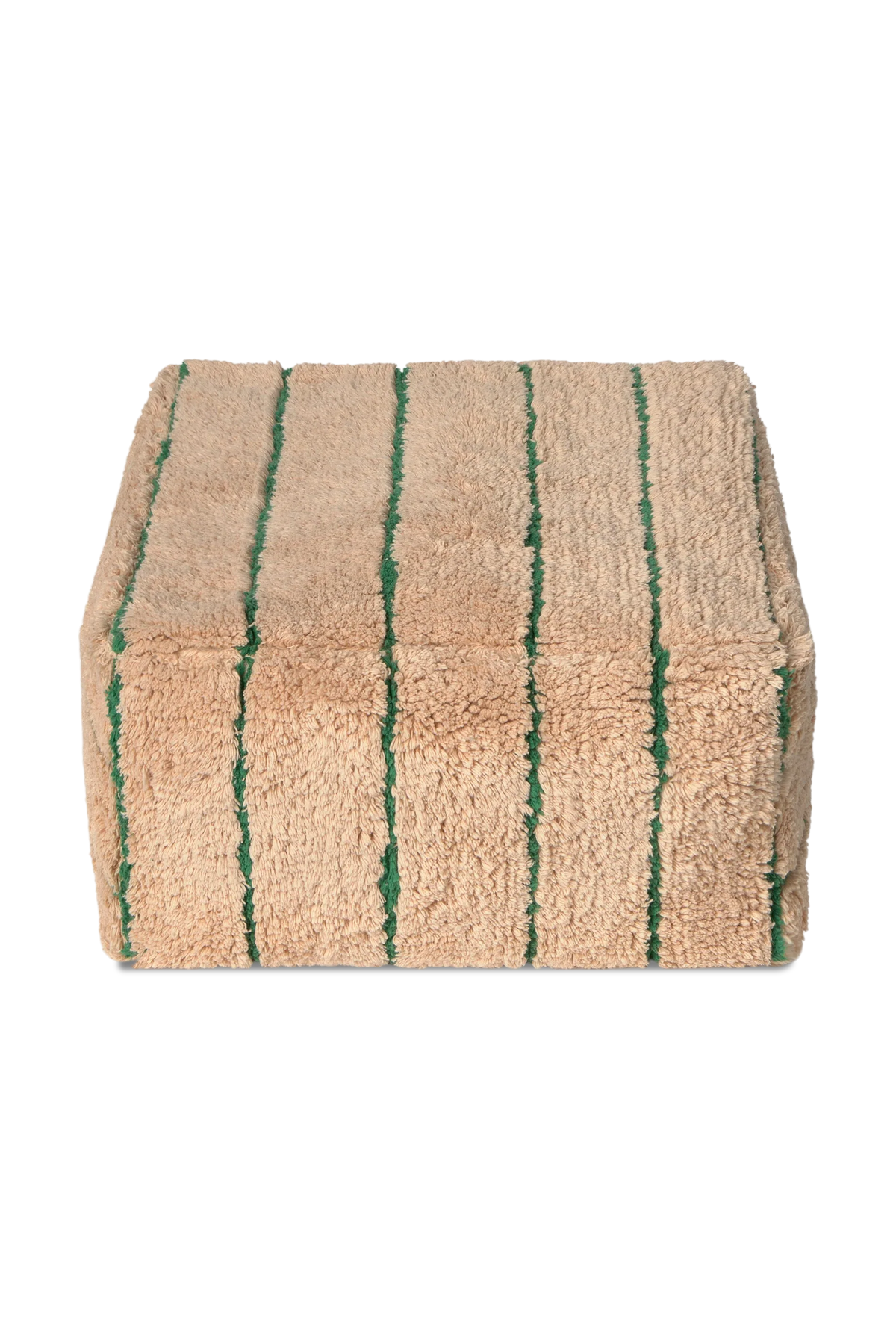 POUF LINES ROSE