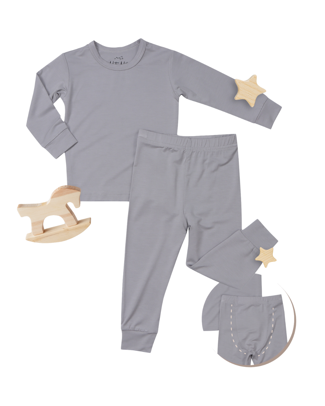 Nyte Nyte 2 Pcs Pajamas +colors