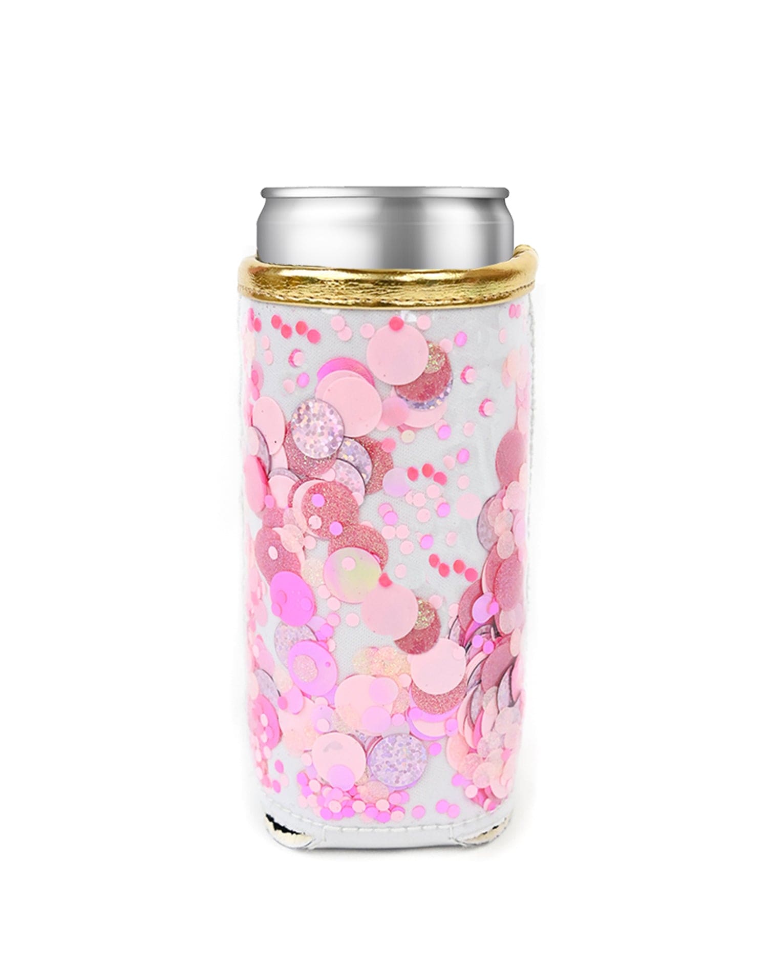 Spirit Squad Confetti Skinny Can Drink Sleeves