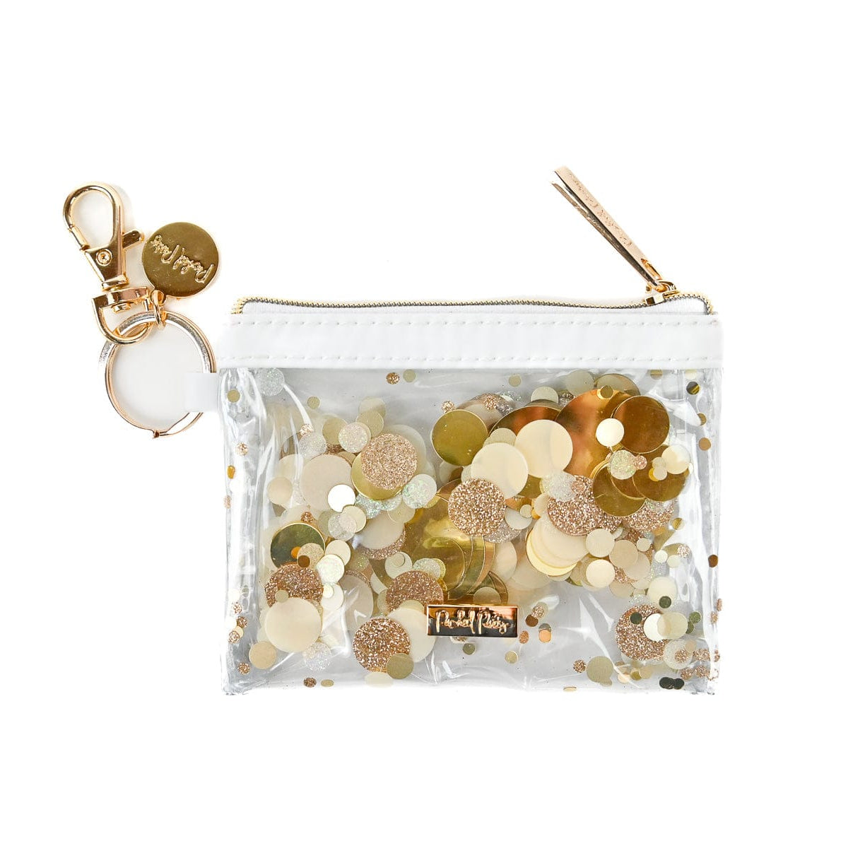 Spirit Squad Confetti Keychain Wallet