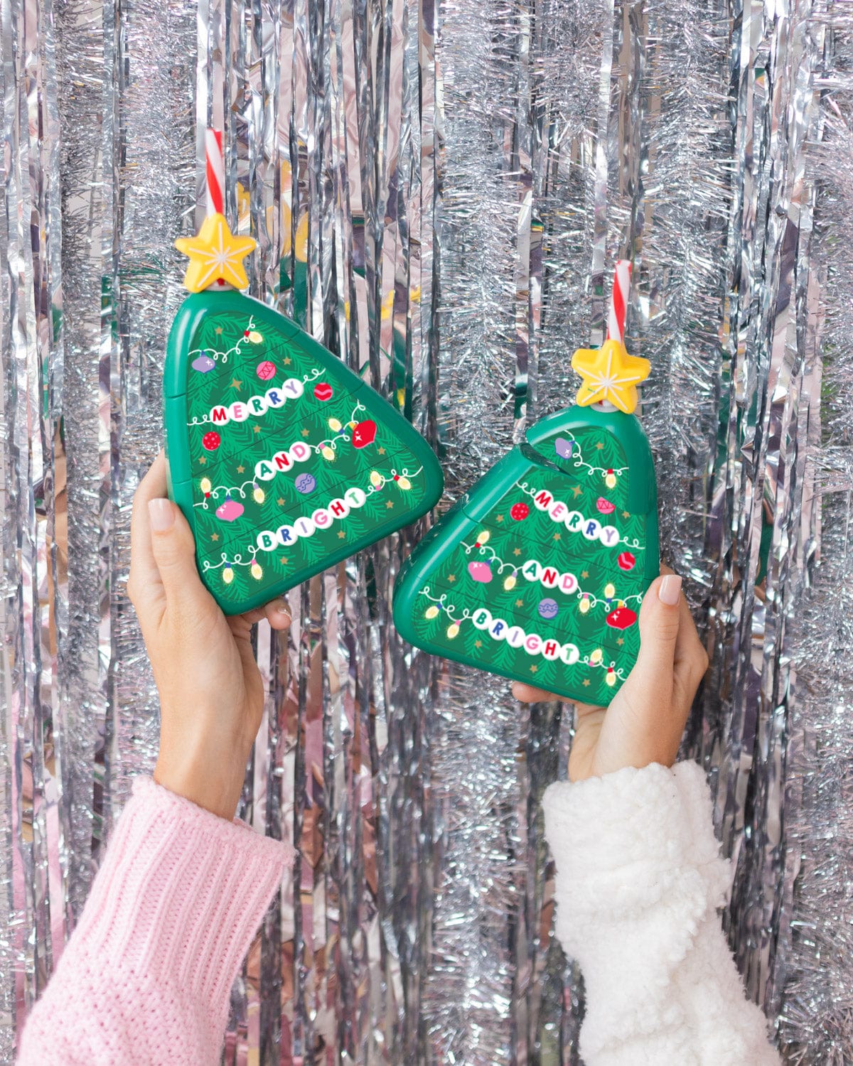 Merry Christmas Tree Sipper (set Of 1, 6, Or 12)