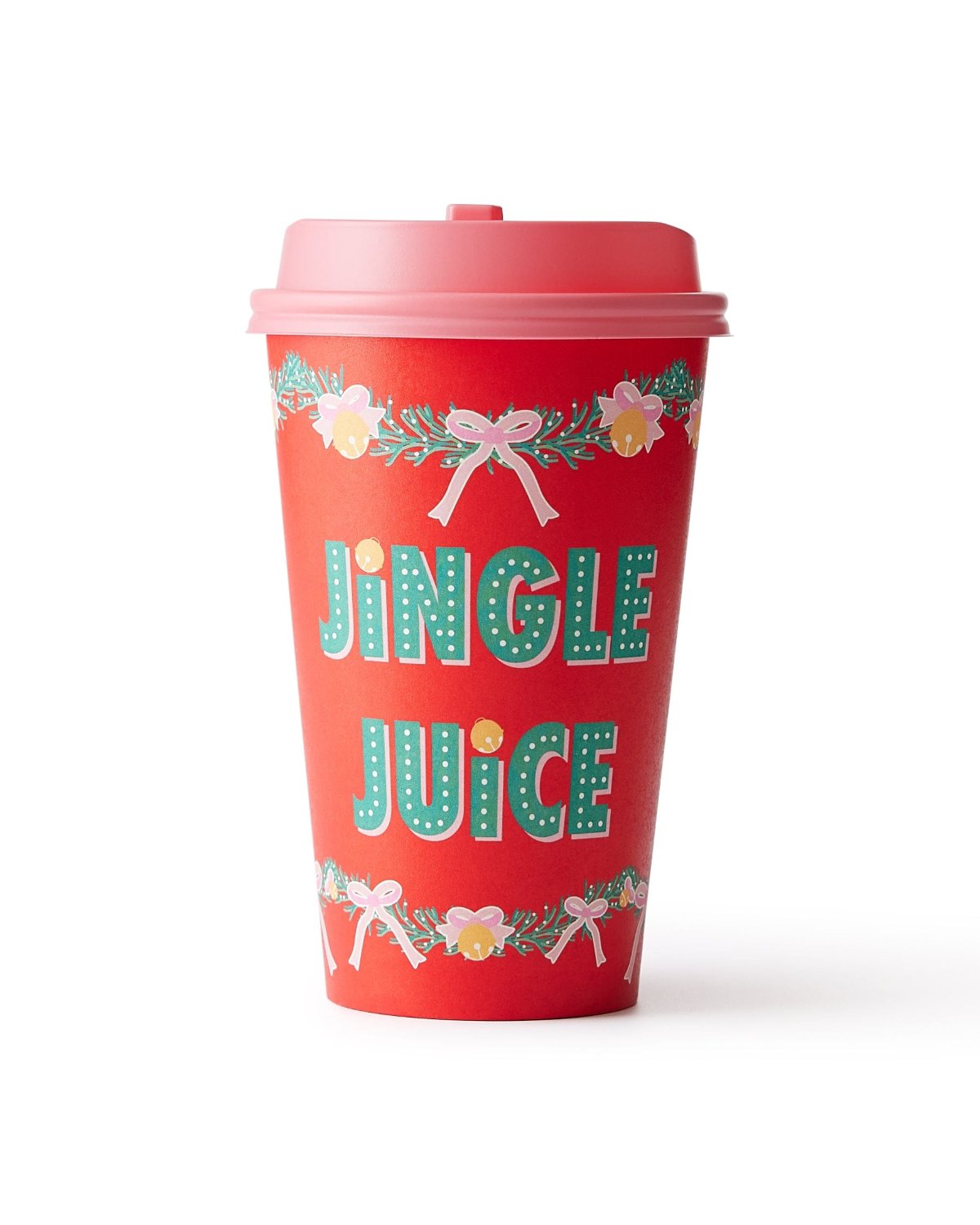Jingle Juice Cup Set With Lids (10 Count)