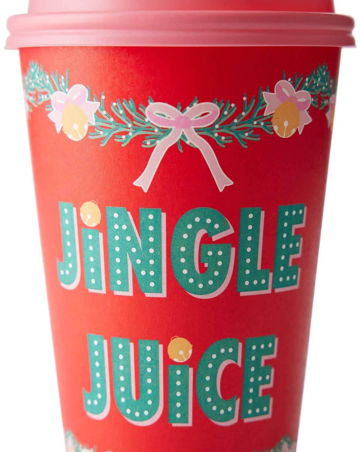 Jingle Juice Cup Set With Lids (10 Count)