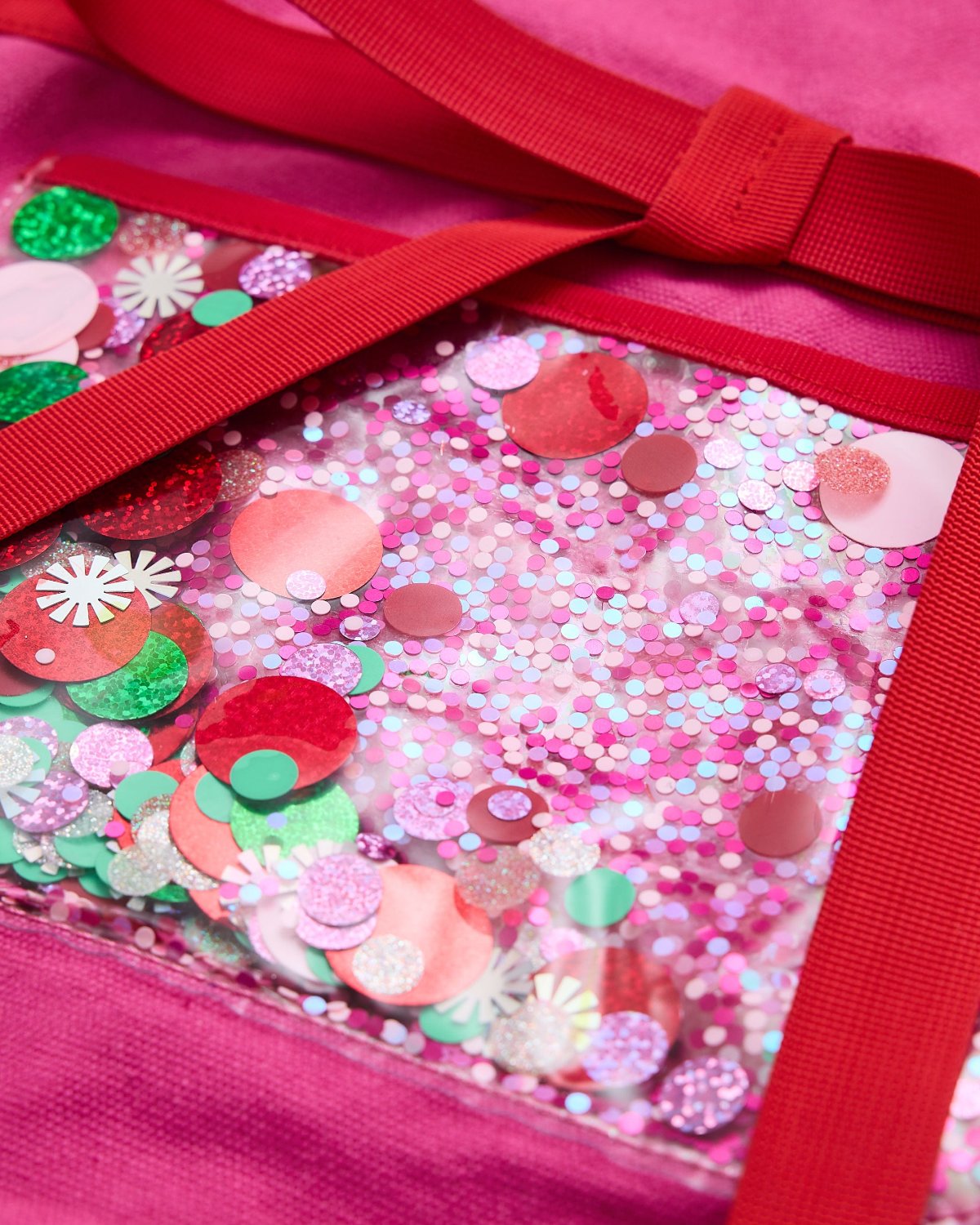 Pretty In Pink Confetti Apron