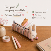 Fair Trade Animal Pen Case - Bunny