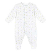 Moon And Stars Printed Footie | Baby Unisex