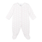 Little Sister Printed Footie | Baby Girl