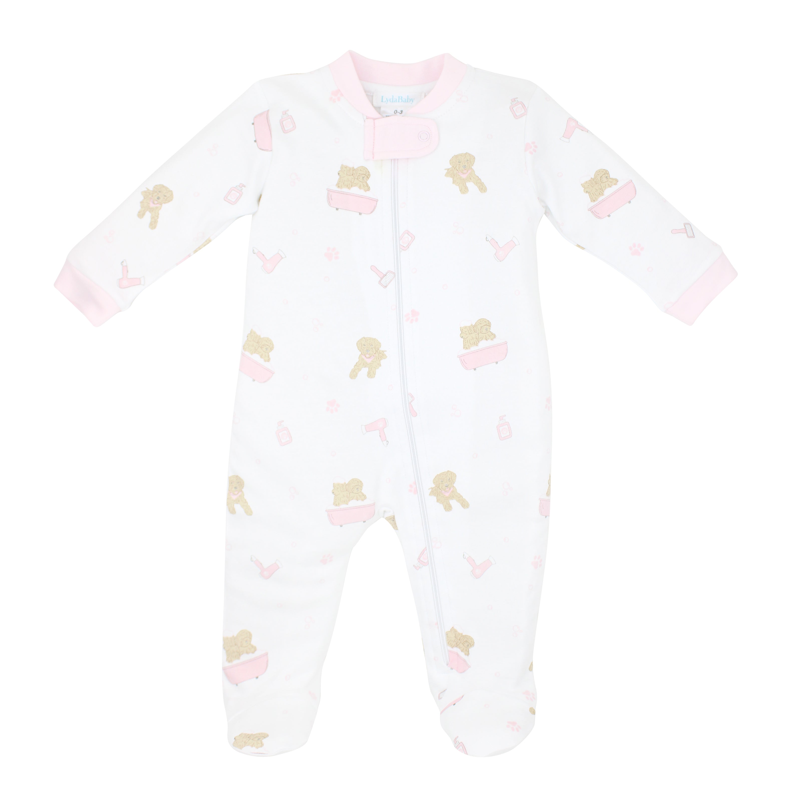 Pet Spa Printed Set 4 Pieces | Baby Girl