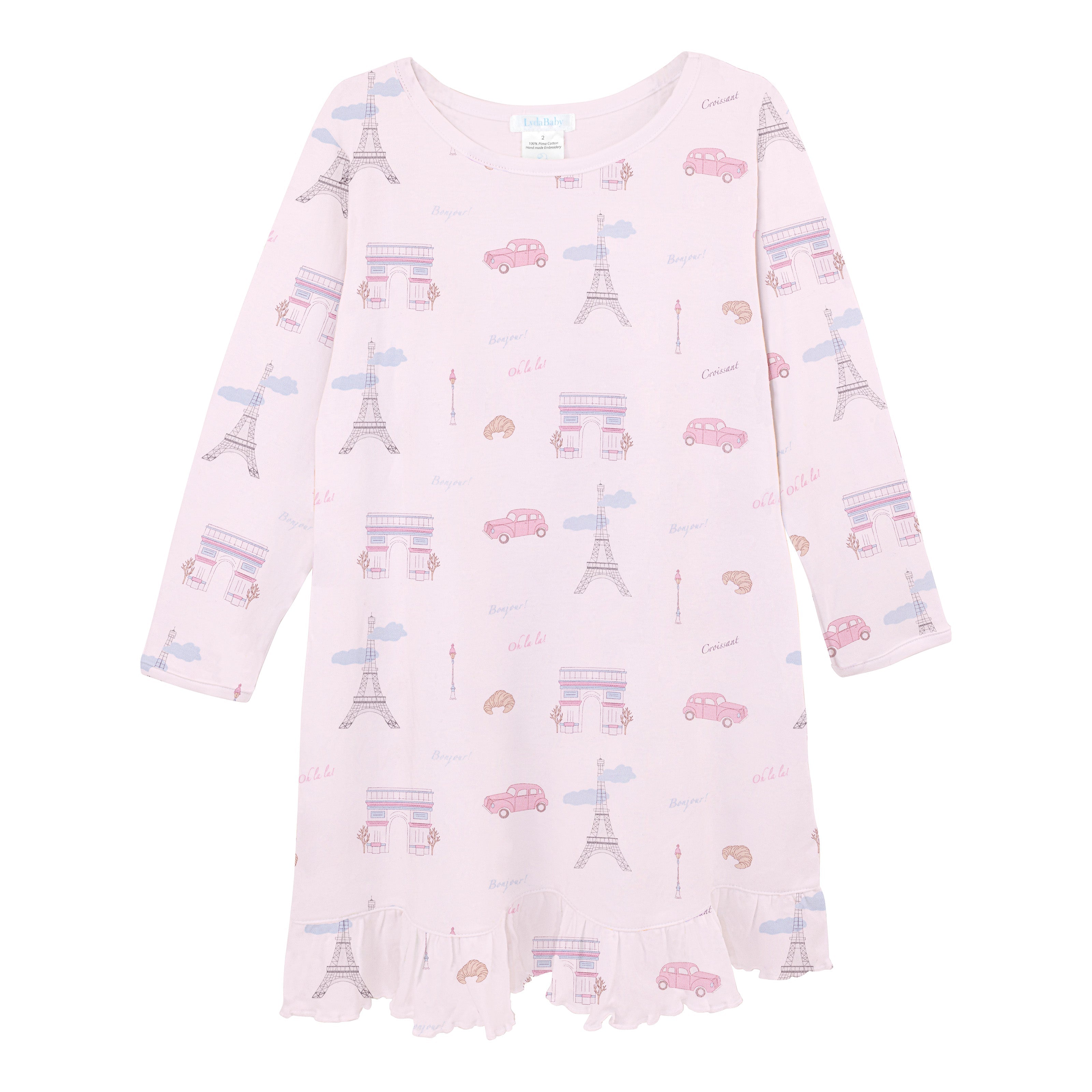 Love Paris Printed Dress | Girl