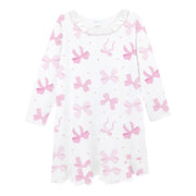 Lovely Bows Printed Dress | Girl