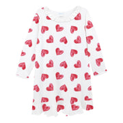 Love You Printed Dress | Baby Girl