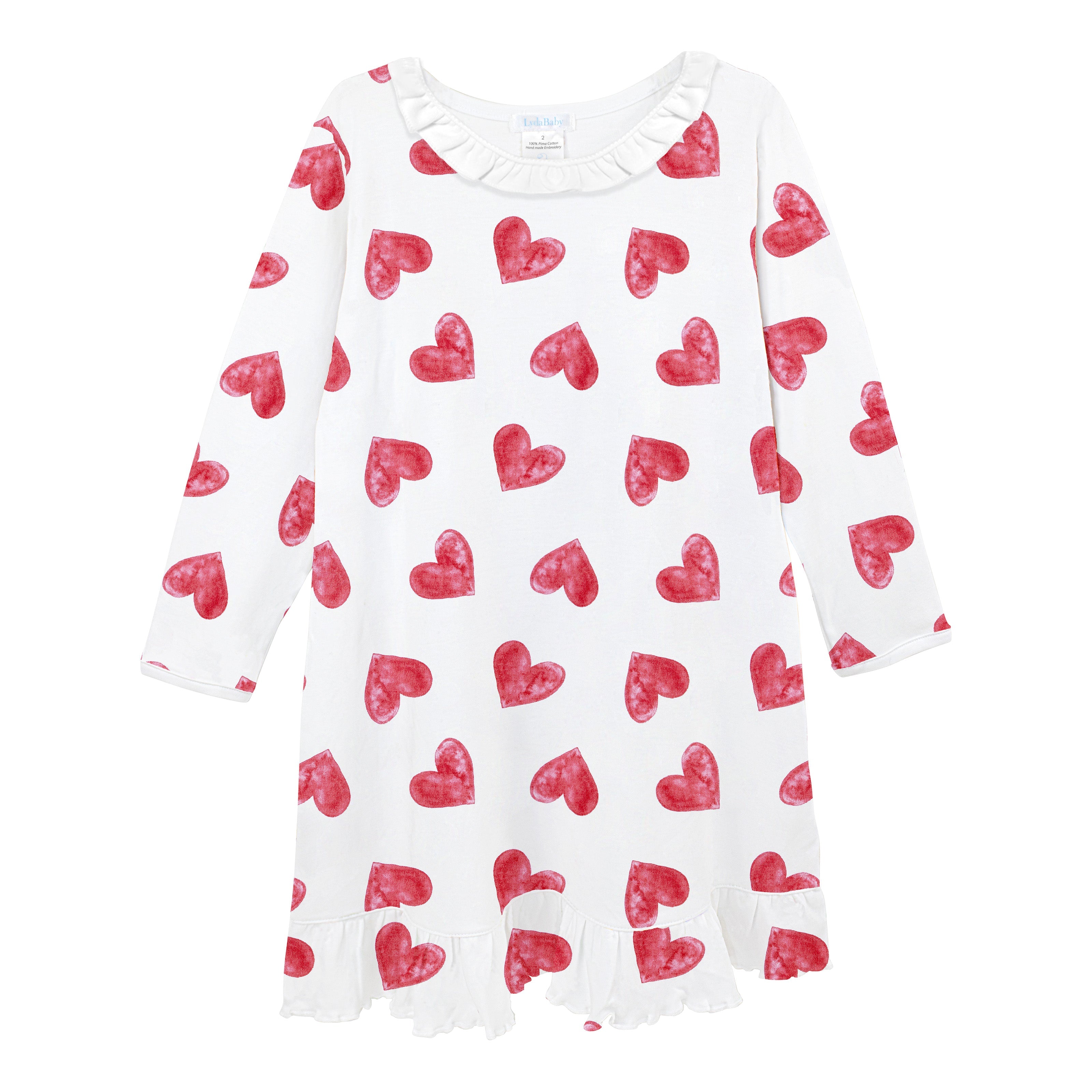 Love You Printed Dress | Baby Girl