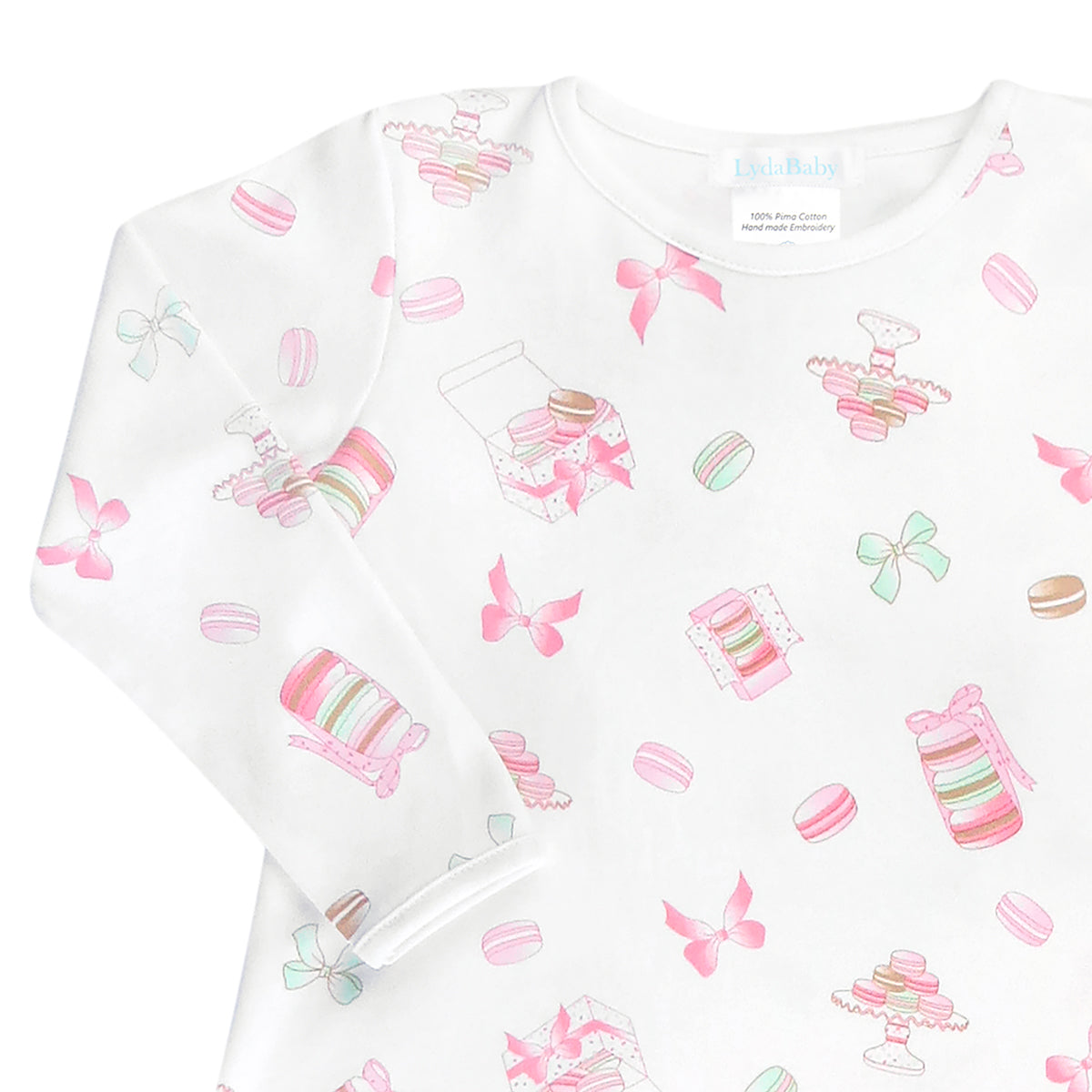 Macaroons And Bows Printed Dress | Girl