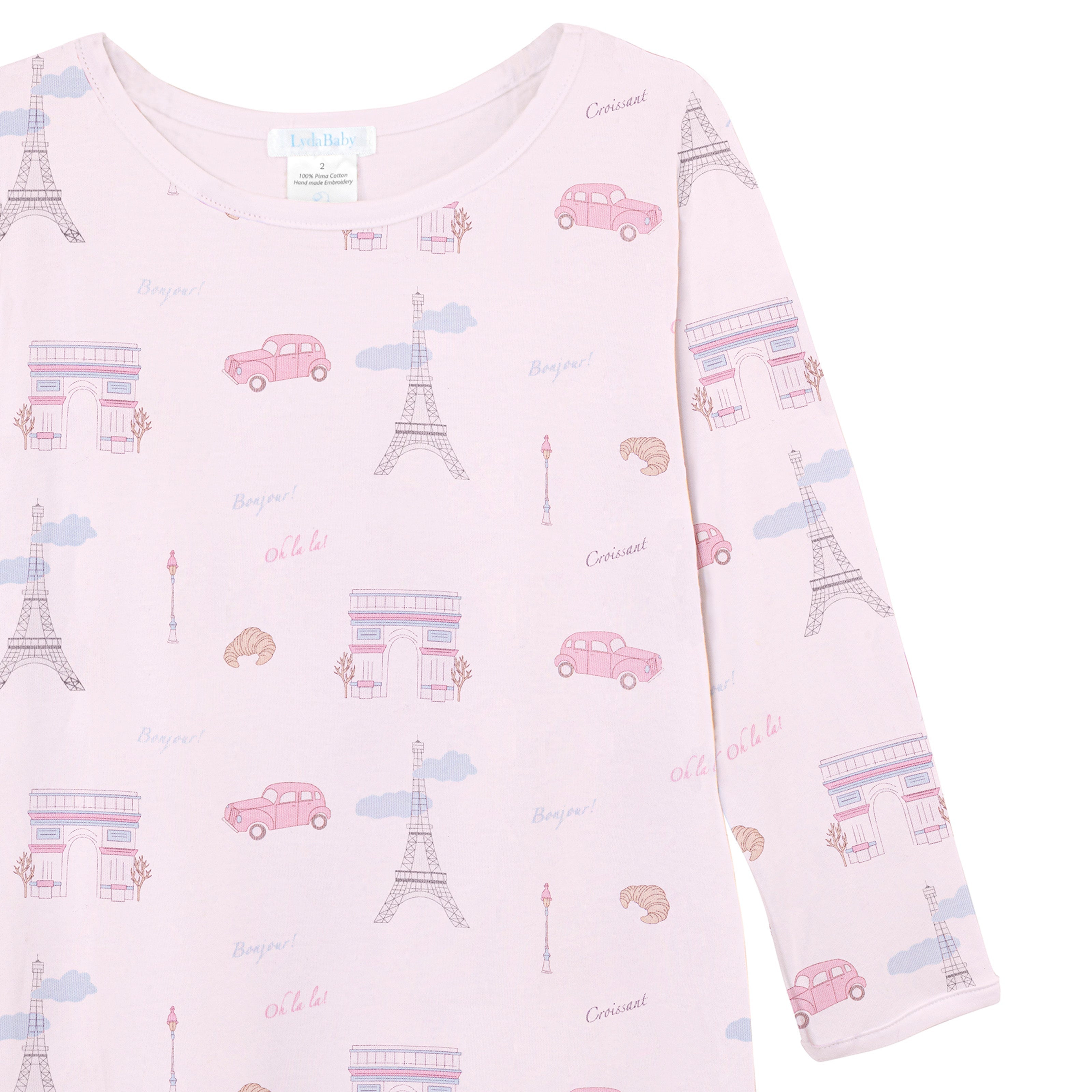 Love Paris Printed Dress | Girl